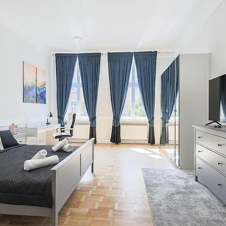 2homerent W Dzielnicy Muzycznej Lägenhet *